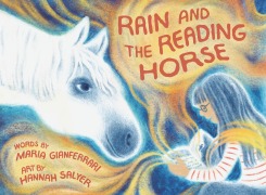 Cover-Bild zum Titel 'Rain and the Reading Horse' von 'Maria Gianferrari'