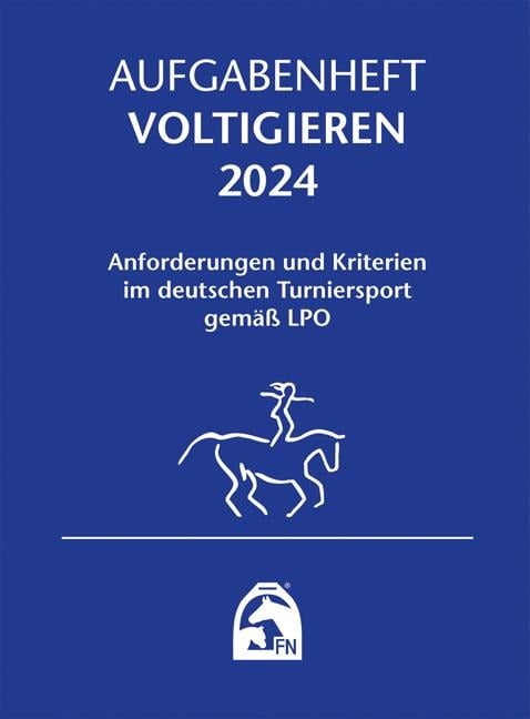 Aufgabenheft - Voltigieren 2024 - Deutsche Reiterliche Vereinigung E. V. (Fn)