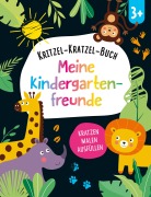 Cover-Bild zum Titel 'Kritzel-Kratzel-Buch Meine Kindergarten-Freunde' von ''