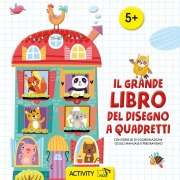 Cover-Bild zum Titel 'Il grande libro del disegno a quadretti. Con esercizi di coordinazione oculo manuale e pregrafismo' von ''