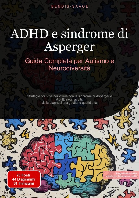 ADHD e sindrome di Asperger: Guida Completa per Autismo e Neurodiversità - Bendis A. I. Saage - Italiano