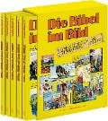 Comic-Reihe "Die Bibel im Bild". 50 Jahre-Jubiläumsausgabe. Kinderbuch-Klassiker ab 8 Jahren mit Geschichten aus dem Alten und Neuen Testament als Comics. 5 Sammelbände im Schuber - 