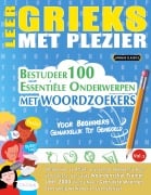 Cover-Bild zum Titel 'LEER GRIEKS MET PLEZIER - VOOR BEGINNERS' von 'Linguas Classics'