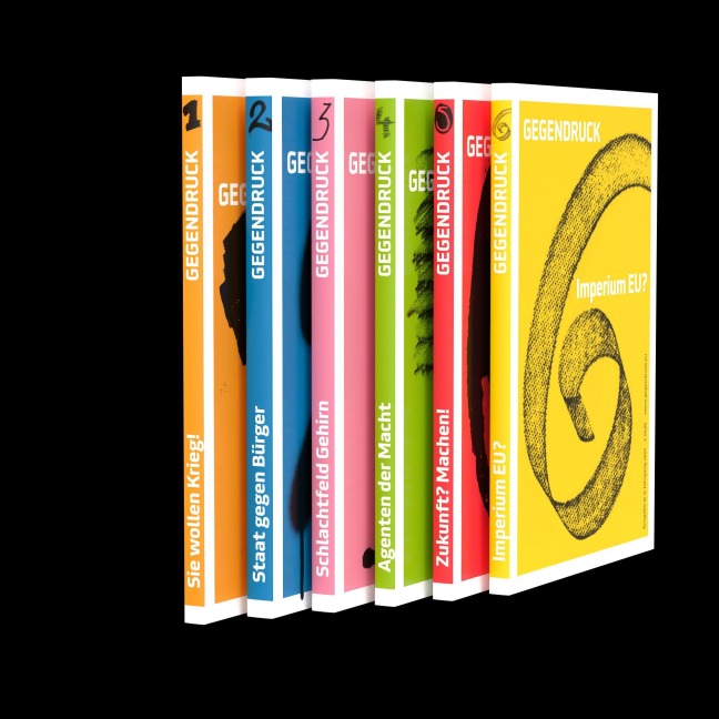 Gegendruck. Ausgaben 1 - 6 im Bundle - 