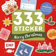 Cover-Bild zum Titel '333 Sticker - Merry Christmas: Geschenk-Etiketten und Aufkleber mit beschreibbarer Oberfläche' von ''