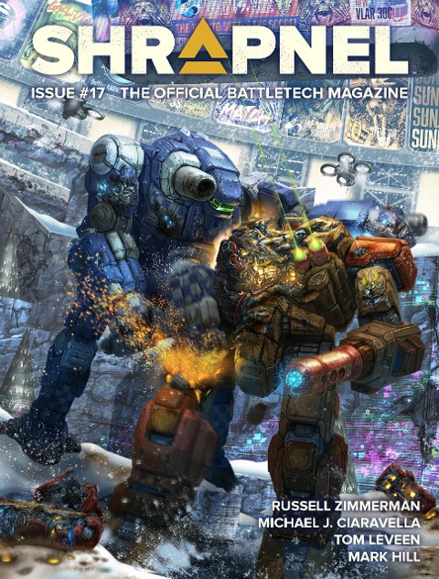 BattleTech: Shrapnel, Issue #17 (The Official BattleTech Magazine) - Philip A. Lee