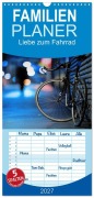 Cover-Bild zum Titel 'Familienplaner 2027 - Liebe zum Fahrrad mit 5 Spalten (Wandkalender, 21 x 45 cm) CALVENDO' von 'Insideportugal Insideportugal'