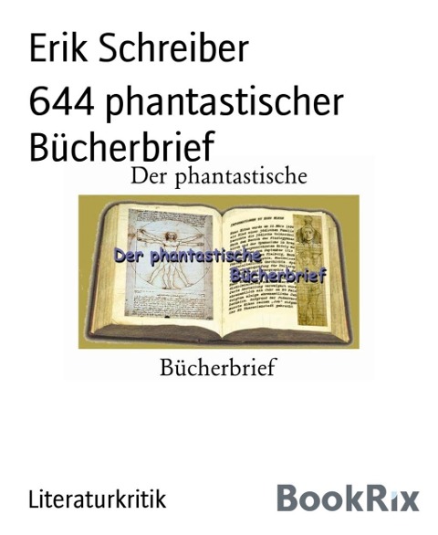 644 phantastischer Bücherbrief - Erik Schreiber