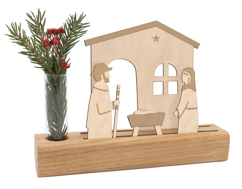 Holz-Krippe - 