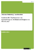 Cover-Bild zum Titel 'Funktionelle Überlegungen zur Optimierung der Stabilisationsfähigkeit der Wirbelsäule' von 'Johannes Beckering, Jens Beintken'