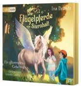 Cover-Bild zum Titel 'Die Flügelpferde von Sternhall (2). Ein glitzerndes Geheimnis' von 'Ina Brandt'