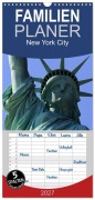 Cover-Bild zum Titel 'Familienplaner 2027 - New York City mit 5 Spalten (Wandkalender, 21 x 45 cm) CALVENDO' von 'Peter Stehlik'