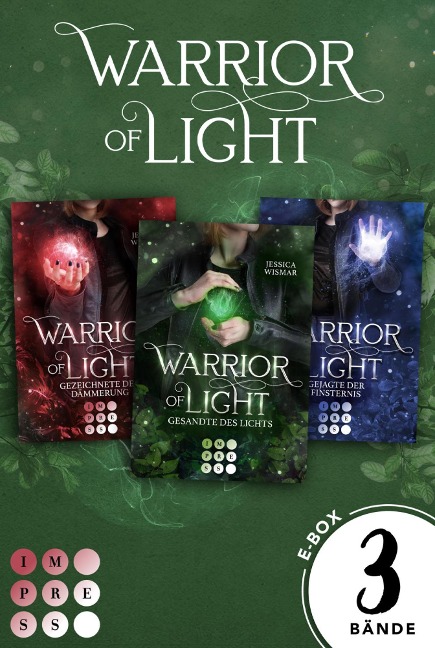 Warrior of Light: Alle Bände der romantischen Fantasy-Trilogie - Jessica Wismar