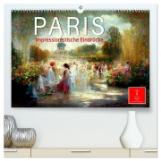 Cover-Bild zum Titel 'Paris - impressionistische Eindrücke (hochwertiger Premium Wandkalender 2026 DIN A2 quer), Kunstdruck in Hochglanz' von 'Peter Roder'