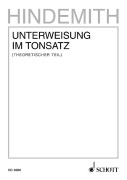 Cover-Bild zum Titel 'Unterweisung im Tonsatz. Band 1.' von 'Paul Hindemith'