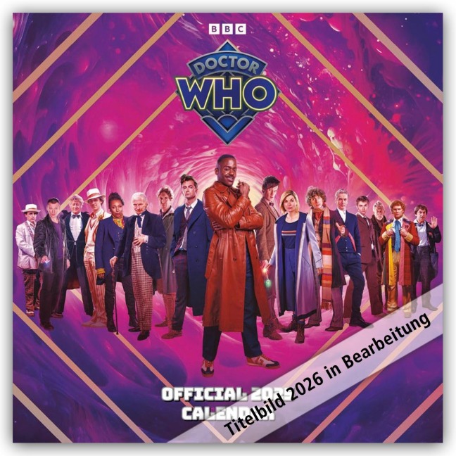Doctor Who - The Classic Edition 2026 - Wandkalender - Danilo Promotion Ltd