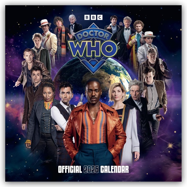 Doctor Who - The Classic Edition 2026 - Wandkalender - Danilo Promotion Ltd