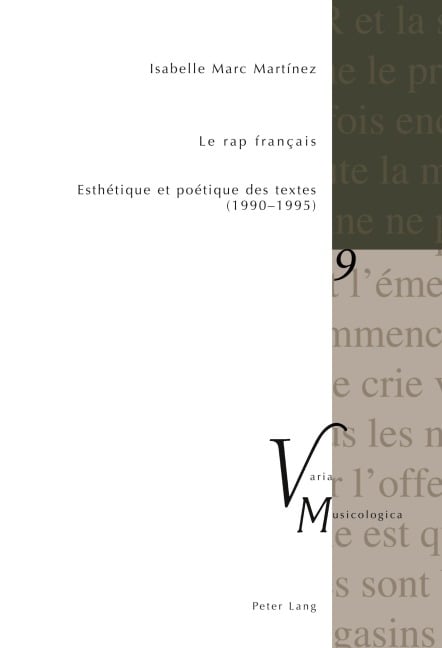 Le rap français - Isabelle Marc Martinez