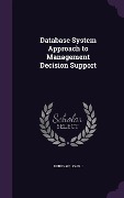 Cover-Bild zum Titel 'Database System Approach to Management Decision Support' von 'John J Donovan'