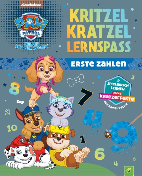 PAW Patrol Kritzel-Kratzel-Lernspaß: Erste Zahlen - 