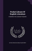 Cover-Bild zum Titel 'Pocket Library Of English Literature: Elizabethan And Jacobean Pamphlets' von ''