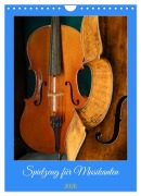 Cover-Bild zum Titel 'Spielzeug für Musikanten (Wandkalender 2026 DIN A4 hoch), CALVENDO Monatskalender' von 'Bodo Schmidt'