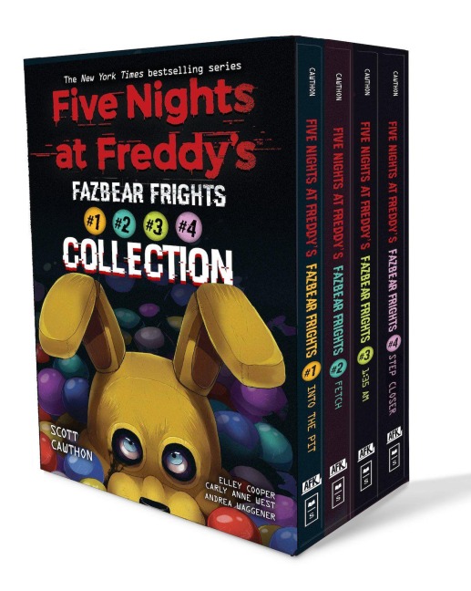 Fazbear Frights Four Book Box Set: An Afk Book Series - Scott Cawthon, Andrea Waggener, Carly Anne West, Kelly Parra, Elley Cooper