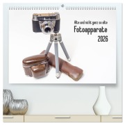 Alte und nicht ganz so alte Fotoapparate (hochwertiger Premium Wandkalender 2026 DIN A2 quer), Kunstdruck in Hochglanz - Klaus Rohwer