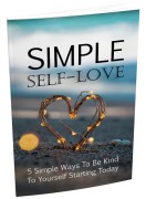 Cover-Bild zum Titel 'Einfache Selbstliebe. 5 einfache Wege um ab heute freundlich zu sich selbst zu sein. Ebook in deutscher Sprache.' von 'Otmar Trierweiler'