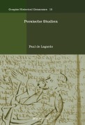 Cover-Bild zum Titel 'Persische Studien' von 'Paul Anton de Lagarde'
