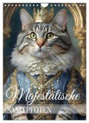 Cover-Bild zum Titel 'Majestätische Samtpfoten (Wandkalender 2026 DIN A4 hoch), CALVENDO Monatskalender' von 'Fotodesign Verena Scholze'
