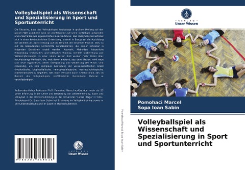 Volleyballspiel als Wissenschaft und Spezialisierung in Sport und Sportunterricht - Pomohaci Marcel, Sopa Ioan Sabin
