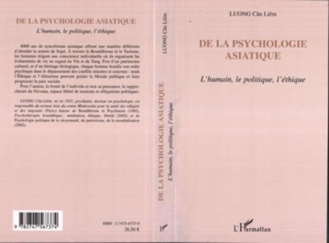De la psychologie asiatique - Luong Can Liem