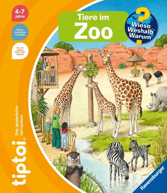 tiptoi® Wieso? Weshalb? Warum? - Tiere im Zoo - Inka Friese