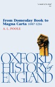 Cover-Bild zum Titel 'From Domesday Book to Magna Carta 1087-1216' von 'Austin Lane Poole, A. L. Poole'