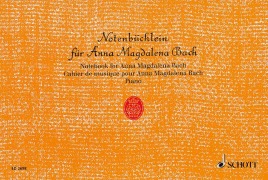 Cover-Bild zum Titel 'Notenbüchlein für Anna Magdalena Bach' von 'Johann Sebastian Bach'