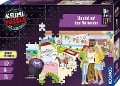 Cover-Bild zum Titel 'Krimipuzzle Die drei !!! 200 Teile / Skandal auf dem Reitturnier' von ''