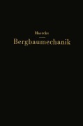 Cover-Bild zum Titel 'Bergbaumechanik' von 'Josef Maercks'