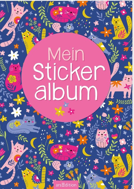 Mein Stickeralbum - Katzen - 