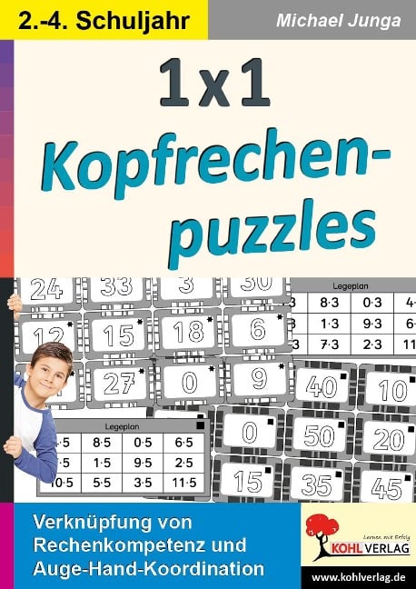 1x1 Kopfrechenpuzzles - Michael Junga