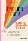 Cover-Bild zum Titel 'Endlich frei! Der queere Coming-out-Ratgeber' von 'Marco Schättin'