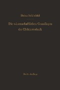 Cover-Bild zum Titel 'Die wissenschaftlichen Grundlagen der Elektrotechnik' von 'Heinz Schönfeld'