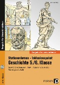 Cover-Bild zum Titel 'Stationenlernen Geschichte 5/6 Band 2 - inklusiv' von 'Frank Lauenburg'