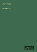 Cover-Bild zum Titel 'Intermezzi' von 'A. Furtwängler'