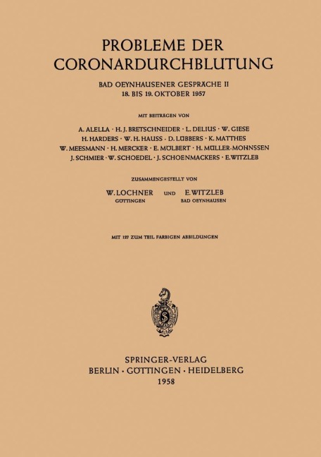 Probleme der Coronardurchblutung - 