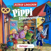 Cover-Bild zum Titel 'Pippi Langstrumpf geht einkaufen' von 'Astrid Lindgren'