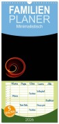 Cover-Bild zum Titel 'Familienplaner 2026 - Minimalistisch mit 5 Spalten (Wandkalender, 21 x 45 cm) CALVENDO' von 'Heike Hultsch'