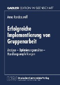 Cover-Bild zum Titel 'Erfolgreiche Implementierung von Gruppenarbeit' von ''