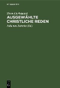 Cover-Bild zum Titel 'Ausgewählte Christliche Reden' von 'Sören Kierkegaard'