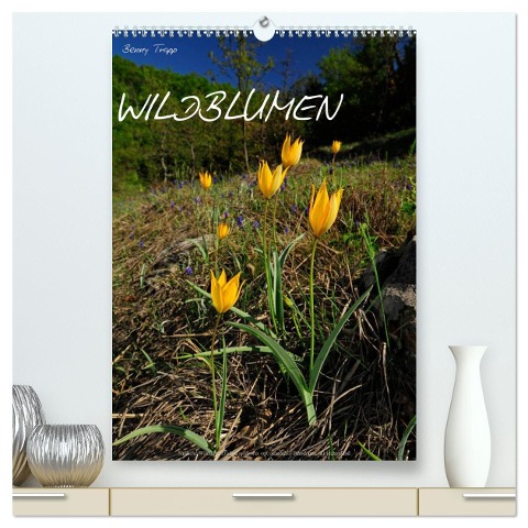 WILDBLUMEN (hochwertiger Premium Wandkalender 2024 DIN A2 hoch), Kunstdruck in Hochglanz - Benny Trapp